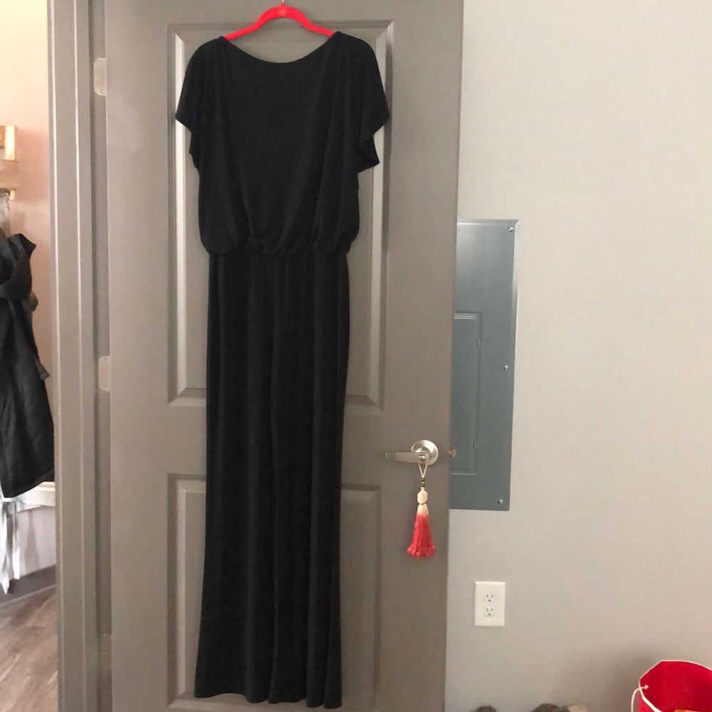 Black jumpsuit